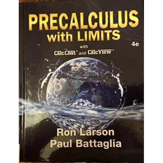 Pre-Owned Precalculus with Limits (Hardcover) 1337271055 9781337271059