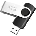 thumbnail image 1 of USB Flash Drive 1TB, Portable Thumb Drive: Memory Stick 1000GB, Large Capacity USB Drive with Keychain, High-Speed USB 3.0 Data Storage Flash Drive for PC/Laptop, 1 of 9