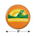 thumbnail image 3 of Gumby Stretching That's A Stretch Exercise Kitchen Refrigerator Locker Button Magnet, 3 of 5