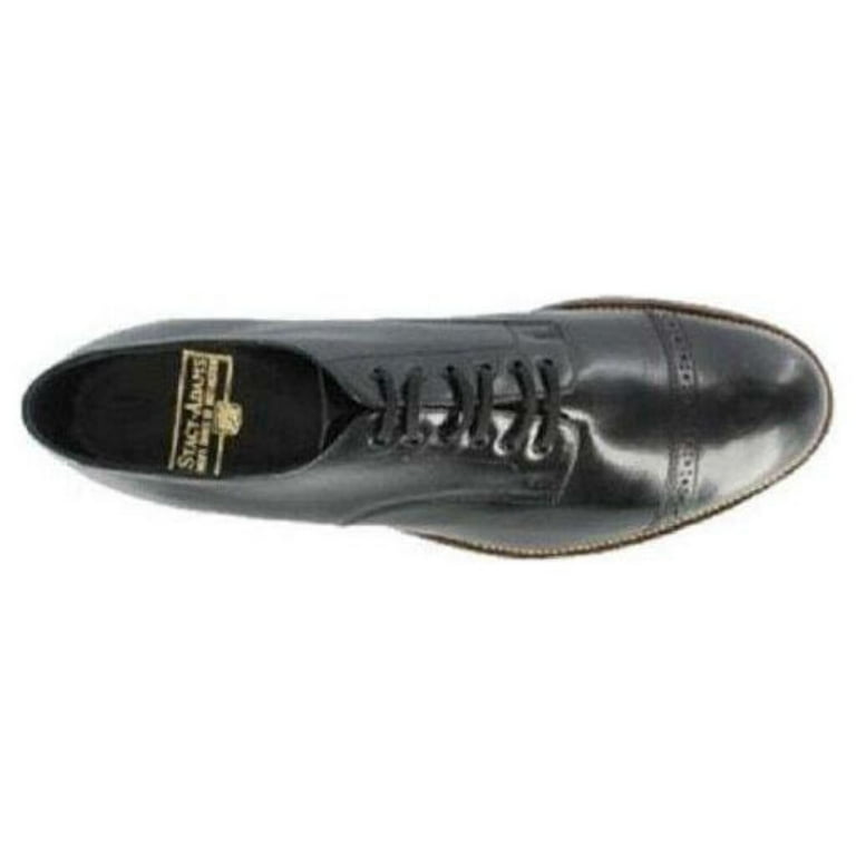 Stacy Adams Mens Leather Dress Shoes Madison Cap Toe Oxfords Black 14D Stacy Adams Madison Men main image 4