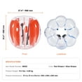 thumbnail image 4 of KFFKFF Inflatable Bumper Balls 2-Pack 3FT/0.9M PVC Sumo Zorb Balls for Kid & Teen, 4 of 9