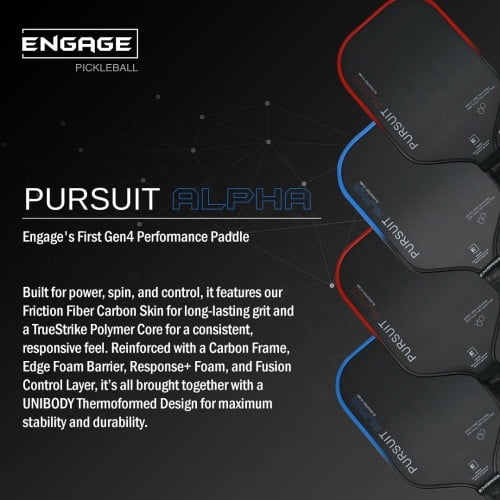 Engage Alpha 16mm Pickleball Paddle