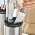 ZYXWVU Stainless Steel Knife Block Organizer Round Storage Holder with ...