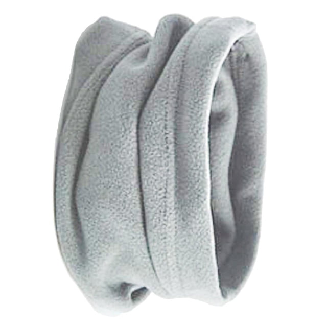 Calentador para cuello Salvador Bufanda Snood con cuello cálido Gris claro 26 *30 cm