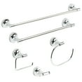 thumbnail image 3 of Voisin 24 in. Towel Bar Bath Hardware Accessory in Polished Chrome, 3 of 5
