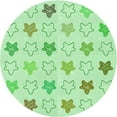 thumbnail image 1 of Ahgly Company Indoor Round Patterned Mint Green Area Rugs, 8' Round, 1 of 6