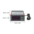 thumbnail image 2 of Unique Bargains 24V DC LED Digital Temperature Controller Thermostat Heating Cooling 50 to 99C STC1000 Relay Output, 2 of 5