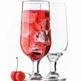 thumbnail image 1 of Bangcool Verres à Boire à Pied Grands 2 Pcs Verres à Vin Classiques Verres à Jus, 1 of 10