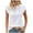 White, variant on Sokhug Womens Short Sleeve Tee Crewneck Knit Solid Loose Casual Basic T Shirts Work Blouses Trendy Tops for Women