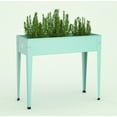 thumbnail image 4 of Herstera Urban Raised Planter 39.3" L x 15.7" D x 33" H - Mint Green, 4 of 7