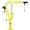Yellow, variant on LuckyNote 2000 lb Hydraulic Pickup Truck Crane with Hand Winch, Extendable Boom Hoist & 360° Swivel for Truck Bed, Red