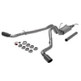 thumbnail image 1 of Flowmaster Exhaust System Kit 718100 FlowFX Cat-Back System; 409S Stainless Steel; With Muffler; 3 Inch Tube Diameter; Dual Exhaust With Dual Exit; Dual Side Exit; With Hardware And Hangers, 1 of 12