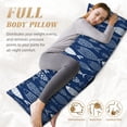 thumbnail image 7 of Rateoe Long Body Pillow Cover, 20x54 Inches Body Pillow Cases, Soft Brushed Microfiber Zipper Design, Ornamental Fish -Pillows Not Included, 7 of 7