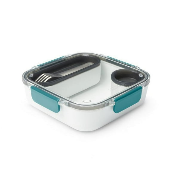 Black Blum 34 Oz Leak Proof Microwave-Safe Lunch Box Original with Fork – Ocean