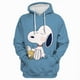 thumbnail image 3 of Sudadera con capucha de dibujos animados de Snoopy para mujer, edición de primavera y otoño, sudadera con cuello redondo para mujer, nueva moda 2024, ropa deportiva para parejas, 3 of 5