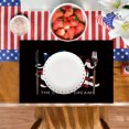 thumbnail image 4 of Ramiter Linen Placemats For Holiday Placemats For Dining Table Seasonal Holiday Washable Table Mats Table Doilies Modern, 4 of 4