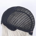 thumbnail image 3 of Tachiuwa 25 Inch Lace Front Wigs For Women Natural Color Human Hair Glueless Lace Closure Black Net, 3 of 9