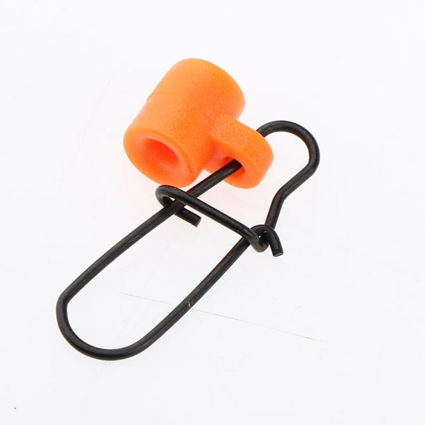 5pcs Fishing Sinker Slides with Hooked Snap Fishing Line Connector