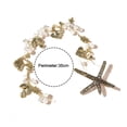thumbnail image 2 of Diadema de estrella de mar hecha a mano para mujer, diadema de sirena, cuentas de cristal dorado, joyería para el cabello de perlas, corona, accesorios para el cabello de boda, 2 of 5