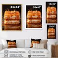 thumbnail image 4 of Designart "Elegant Golden Caramel Dessert" Desserts Canvas Art Print, 4 of 7
