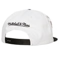 thumbnail image 2 of Men's Mitchell & Ness White Chicago Bulls Hot Fire Snapback Hat, 2 of 3