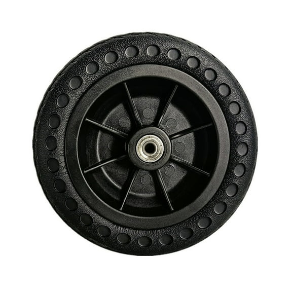 1Pc 8Inches Electric Wheelchair Front Wheel 8X1.80 Solid Tire Bearing Wheelset