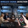 thumbnail image 4 of K18+ Hidden Camera Detector, Spy Finder, Bug Magnetic Field Listening Device Detector – Privacy Protection Tool for Home, Office, Hotel, and Travel Security(Black), 4 of 4