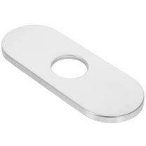 Stainless Steel Sink Hole Cover for Kitchen Bathroom Faucet Decorative Silver 1 Piece
