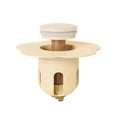 thumbnail image 2 of Filtro de desagüe de fregadero universal y tapón de lavabo con control de olores | Tapón de alcantarillado con núcleo de resorte | Diseño anti-obstrucción | Fácil de instalar | Silicona ABS duradera, 2 of 8
