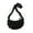 Black, variant on Versatile Bag Fashion Bag Large Capacity Pleated Cloud Shoulder Bags for Women Girl Solid Color Armpit Bag Ruched Design