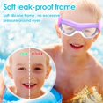thumbnail image 4 of EASTIN Enfants Lunettes de Natation Anti-Brouillard Claire Lunettes de Natation Confortables Lunettes de Natation de Piscine avec Sangle Réglable pour les Enfants Garçons Filles Violet, 4 of 10