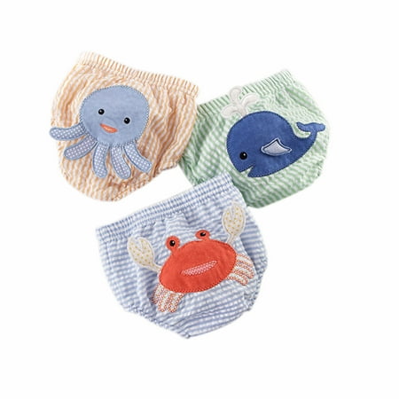 Beach Bums 3-Piece Diaper Cover Gift Set