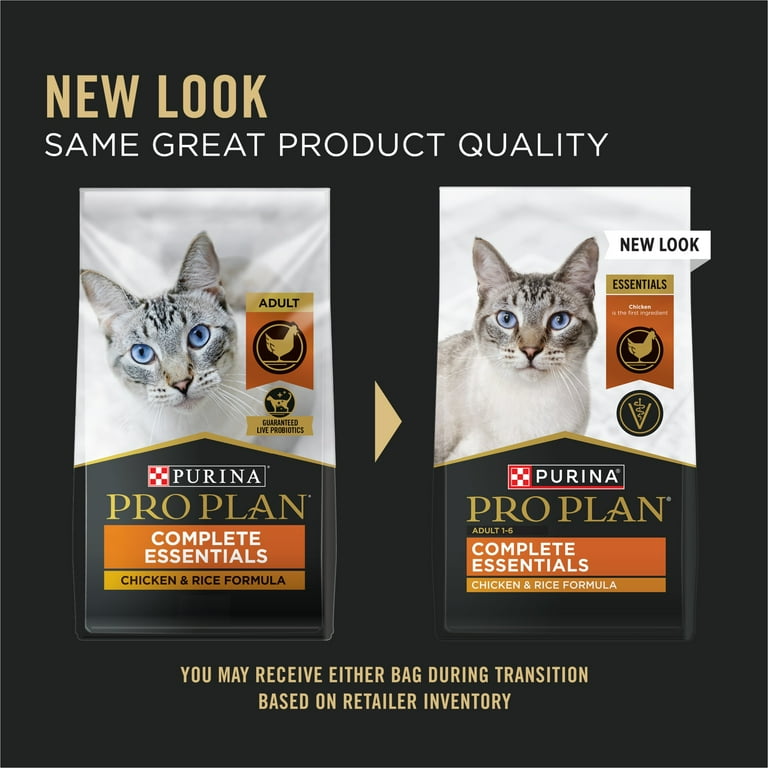 Purina Pro Plan Complete Essentials Dry Cat Food Chicken Rice