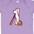 thumbnail image 4 of Inktastic Baseball First Birthday One Year Old Boys or Girls Baby Bodysuit, 4 of 5