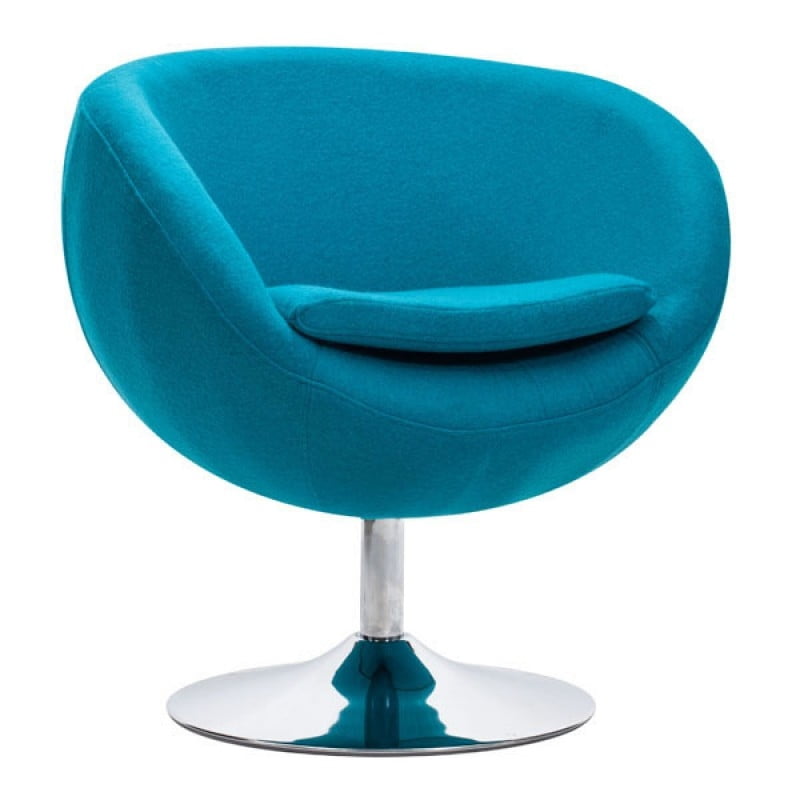 blue comfy chair