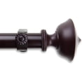 thumbnail image 2 of Myla 1" dia. Curtain Rod 66-120 inches - Mahogany, 2 of 4