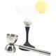 thumbnail image 2 of Dispositivo de medición de vino de cóctel Jigger doble de acero inoxidable, herramientas de barman DIY de mango largo, taza medidora brillar  Electrónica, 2 of 5