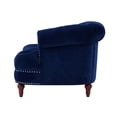 thumbnail image 5 of Miekor Furniture La Rosa Victorian Chesterfield Tufted Sofa, Navy Blue Velvet No4827, 5 of 8
