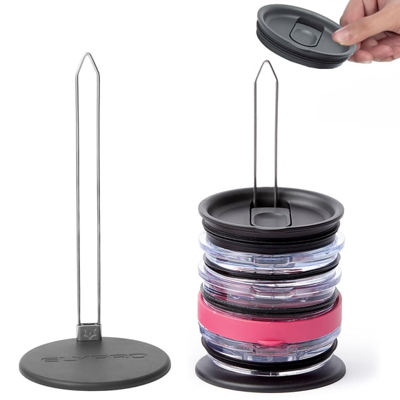 Organizador de tapas para vasos ELYPRO para Stanley, Yeti e Hydro Flask