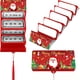 thumbnail image 3 of Sobre Rojo Navideño con 10 Tarjetas, Caja de Dinero con Sobre Rojo para Fiestas Sorpresa Navideñas - Almacenamiento de Regalos Navideños, 3 of 5