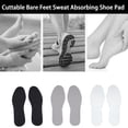 thumbnail image 3 of 1 Pair Sports Insole Shock-absorption Soft Texture Emulsion Sweat Absorbing Fitness Deodorant Insoles Daily Use, 3 of 7