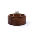 thumbnail image 3 of Wooden Ring Case With Open Window Transparent Jewelry Box For Proposal Engagement Wedding Ceremony Birthday Gift, 3 of 8
