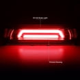 thumbnail image 2 of DNA Motoring 3BL-CCV91-3D-LED-CH For 1991 to 1996 Chevy Corvette Chrome Housing Rear Trunk Lid 3D LED Bar Third 3rd Tail Brake Light Lamp 92 93 94 95, 2 of 4