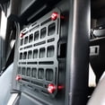thumbnail image 2 of BuiltRight Industries Molle Cargo Panel 201014 Tech Plate; Center Console Mount; Screw On; Powder Coated; Textured Black; Steel, 2 of 3