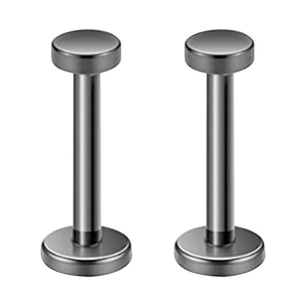 Pendientes de Ópalo para Piel Sensible, Tornillos de Flor, Pendientes de Ópalo de 20 G, Pendientes para Perforación de Cartílago, Oro de 3 Mm