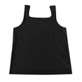 thumbnail image 5 of Women's Ribbed Tank Tops Ribbed Sleeveless Sleep Tanks for Women Womens Tank Top Undershirt Summer Tank Tops for Women Racerback Basic Tank Womens Layering Tank Tops Black L, 5 of 9
