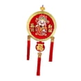 thumbnail image 6 of Tachiuwa Chinese New Year Hanging Decorations 2024 Sign Good Luck Charms Feng Shui Decor Tassel Pendant for Garden Holiday C, 6 of 10