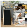 thumbnail image 5 of Foldable Pet Ramp for Dogs & Cats - Adjustable Height, Non-Slip - Pine Wood, Black - Ideal for Senior Pets & Mobility Assistance, 5 of 9