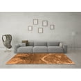 thumbnail image 3 of Ahgly Company Indoor Rectangle Oriental Orange Industrial Area Rugs, 5' x 7', 3 of 4