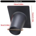 thumbnail image 3 of Rain Chain Gutter Adapter Metal Rain Chain Adapter with Bolt Black Coated Rust Resistant Rain Chain Gutter Accessories, 3 of 4